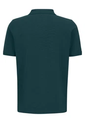 FYNCH-HATTON Poloshirt Poloshirt Kurzarmshirt mit Polokragen (1-tlg) Türkis/Grün/Dunkelgrün