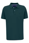 FYNCH-HATTON Poloshirt Poloshirt Kurzarmshirt mit Polokragen (1-tlg) Türkis/Grün/Dunkelgrün