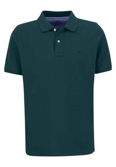 FYNCH-HATTON Poloshirt Poloshirt Kurzarmshirt mit Polokragen (1-tlg) Türkis/Grün/Dunkelgrün FYNCH-HATTON Poloshirt Poloshirt Kurzarmshirt mit Polokragen (1-tlg) Türkis/Grün/Dunkelgrün