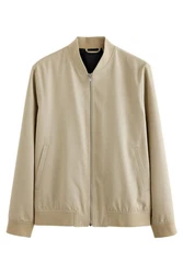 Next Bomberjacke (1-St) Khaki/Beige/Braun