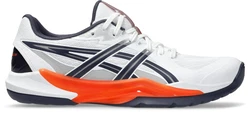Asics POWERBREAK FF Handballschuh WEISS/TAUCHBLAU