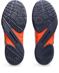 Asics POWERBREAK FF Handballschuh WEISS/TAUCHBLAU