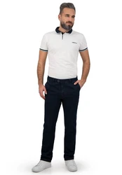 Brühl Chinohose Parma Dunkelblau/Blau