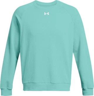 Under Armour Sportsweatshirt UA Rival Fleece Crew Türkis Under Armour Sportsweatshirt UA Rival Fleece Crew Türkis