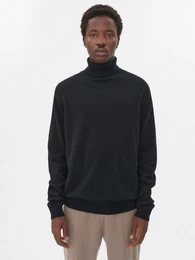 Rollkragenpullover Basic Kaschmir Rollkragenpullover