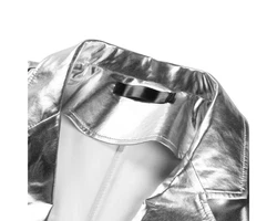 Allthemen Anzug Herren Smoking Regular Fit Kostüm Anzug Hochzeitanzug Grau/Silber/Dunkelgrau