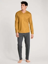 Pyjama Herren Pyjama 42483 narcissus (1 Stckl, 1 tlg., 1 Stck)