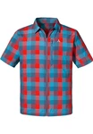 Schöffel Outdoorhemd Porto Alegre Hellblau/Blau/Rot/Pastell/Braun