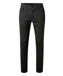 Pierre Cardin 5-Pocket Hose Lyon Tapered Wool Touch Khaki/Dunkelgrün