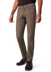 Pierre Cardin 5-Pocket Hose Lyon Tapered Wool Touch Khaki