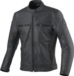 Bogotto Motorradjacke Frisco Schwarz/Grau/Dunkelgrau/Dunkelgrün