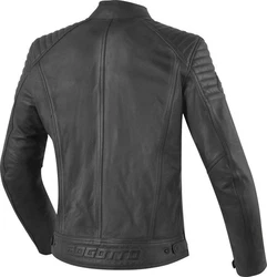 Bogotto Motorradjacke Frisco Schwarz/Grau/Dunkelgrau/Dunkelgrün