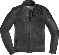 Bogotto Motorradjacke Frisco Schwarz/Grau/Dunkelgrau/Dunkelgrün