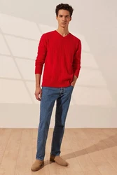Silk and Cashmere Sweater Herrenpullover 