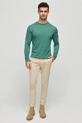 Silk and Cashmere Sweater Herrenpullover mit hohem Kragen 