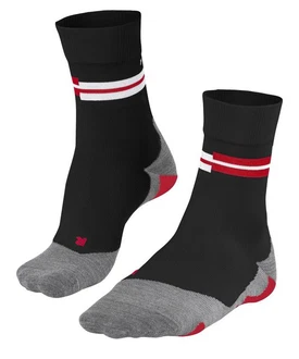 FALKE Laufsocken RU5 Race Schwarz/Rot