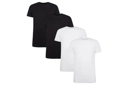 Bamboo Basics T-Shirt Damen KATE Weiß/Schwarz