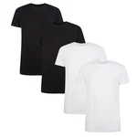 Bamboo Basics T-Shirt Damen KATE Weiß/Schwarz