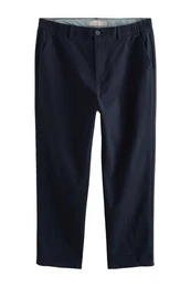 Chinohose Straight Fit Stretch-Chinohose mit Stretcheinsatz (1-tlg)