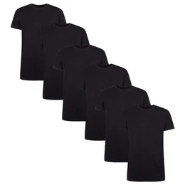 T-Shirt Herren T-Shirt RUBEN, 6er Pack - Unterhemd, (Packung, 6er Pack)