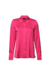 Silk and Cashmere Businesshemd Damen Langarmshirt 