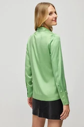 Silk and Cashmere Businesshemd Damen Langarmshirt 