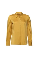 Silk and Cashmere Businesshemd Damen Langarmshirt 
