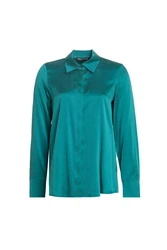 Silk and Cashmere Businesshemd Damen Langarmshirt 