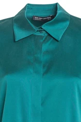 Silk and Cashmere Businesshemd Damen Langarmshirt 