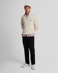Lyle & Scott Langarmhemd Lila/Rosa/Bordeaux