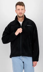 DEPROC Active Fleecejacke WAWA BAY CS Schwarz/Lila/Hellblau
