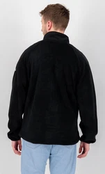 DEPROC Active Fleecejacke WAWA BAY CS Schwarz/Lila/Hellblau