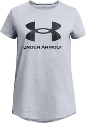 Under Armour Kurzarmshirt UA G SPORTSTYLE LOGO SS Stahl/Leicht Heather