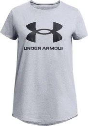 Kurzarmshirt UA G SPORTSTYLE LOGO SS STEEL LIGHT HEATHER