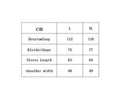YRIIOMO T-Shirt Modisches Langarm  Weiß/Creme