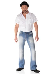 Comycom Bootcut-Jeans STAR BLUE CUT 72