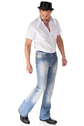 Comycom Bootcut-Jeans STAR BLUE CUT 72