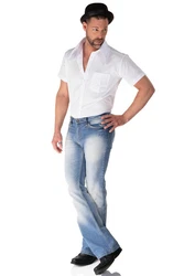 Comycom Bootcut-Jeans STAR BLUE CUT 72