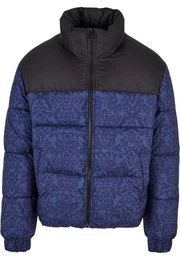 Winterjacke Herren AOP Retro Puffer Jacket (1-St)