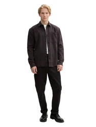 TOM TAILOR Denim Langarmhemd Relaxed Fit Hemd Dunkelbraun/Schwarz/Hellblau/Dunkelgrau/Grau