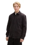 TOM TAILOR Denim Langarmhemd Relaxed Fit Hemd Dunkelbraun/Schwarz/Hellblau/Dunkelgrau/Grau