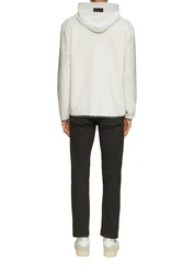 s.Oliver Funktionsjacke Sweatshirtjacke Regular Fit Weiß/Creme/Beige/Grau/Hellgrau
