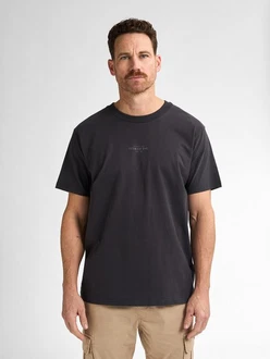 Petrol Industries T-Shirt mit Logo Dunkelblau/Dunkelgrau/Schwarz/Grau Petrol Industries T-Shirt mit Logo Dunkelblau/Dunkelgrau/Schwarz/Grau
