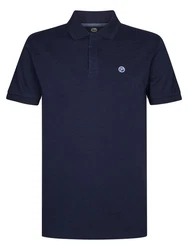 Petrol Industries Poloshirt Klassisches Poloshirt Flamingo