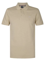 Petrol Industries Poloshirt Klassisches Poloshirt Flamingo