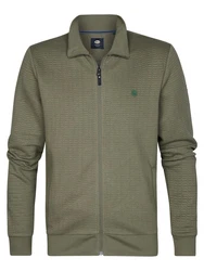 Petrol Industries Sweatshirt Starboard Dunkelgrün/Khaki/Grün