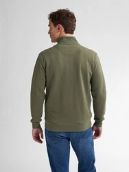Petrol Industries Sweatshirt Starboard Dunkelgrün/Khaki/Grün