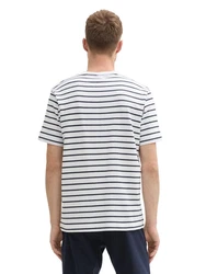 TOM TAILOR Hose Dunkelblau/Hellblau
