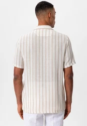 Antioch Blusenshirt Antonio Beige/Gelb/Creme/Weiß/Dunkelrot/Grau