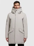 khujo Wintermantel CARL2 Beige/Grau/Braun/Hellgrau/Khaki